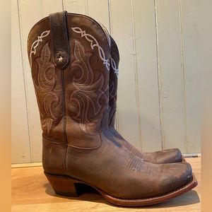 Women's Brown Tony Lama Western Boots 7.5